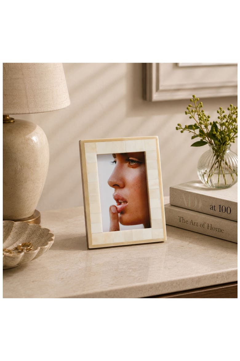 Dune 5.5" x 7.5" Photo Frame, Alternate, color, IVORY/ BEIGE