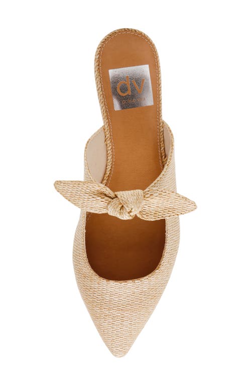 Dolce Vita Dv By Christian Knot Mule In Raffia