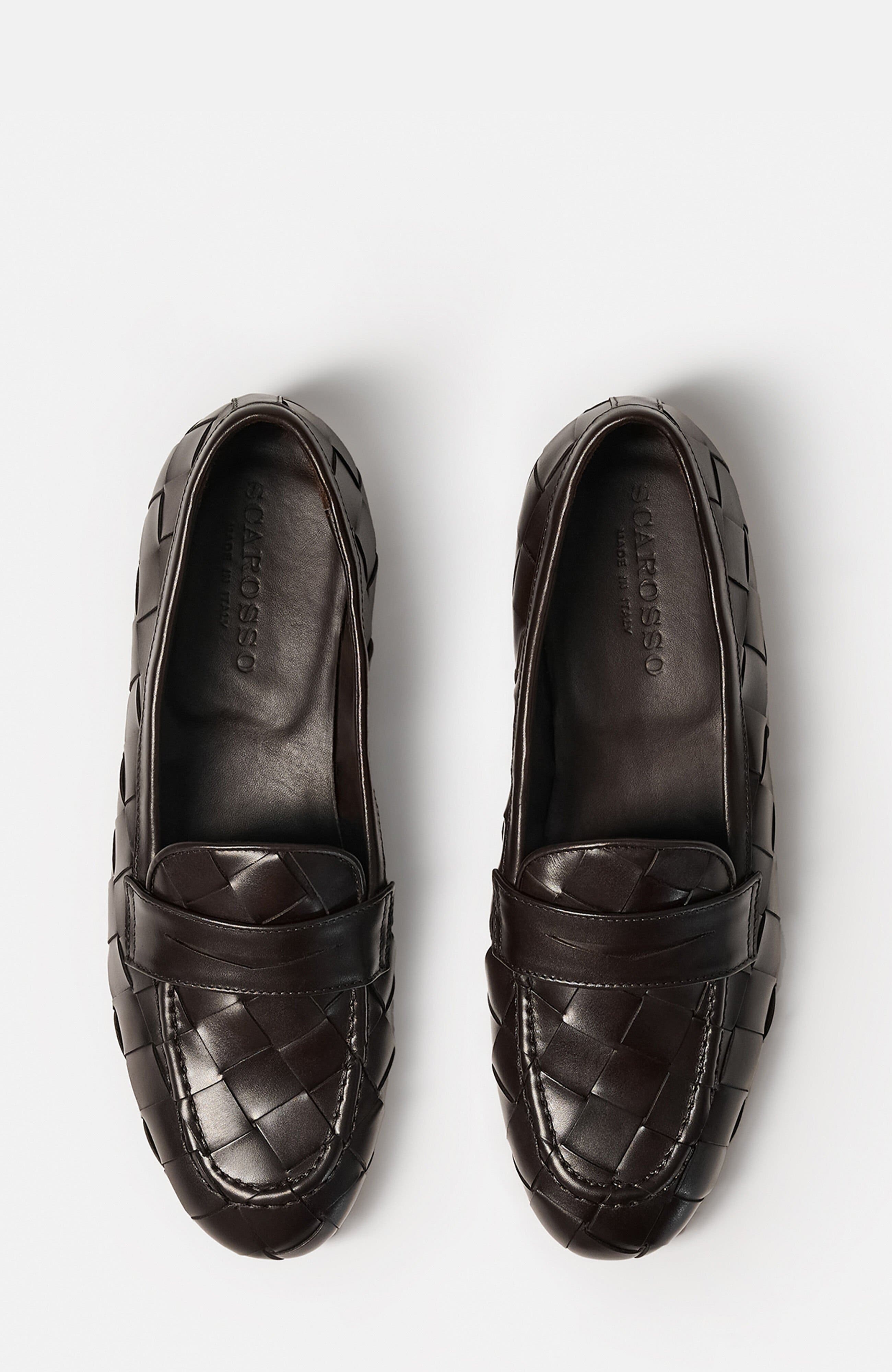 Valeria Loafers, Alternate, color, Dark Brown - Calf
