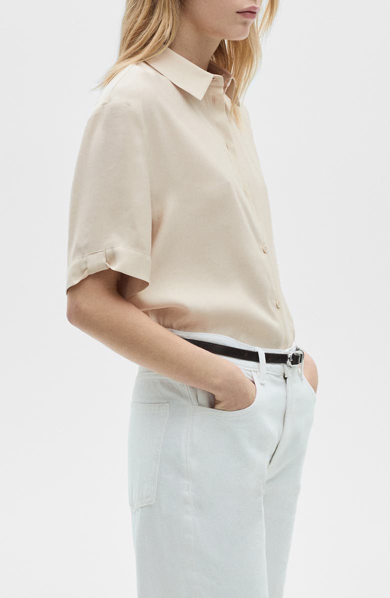 MANGO Fluid Shirt, Alternate, color,