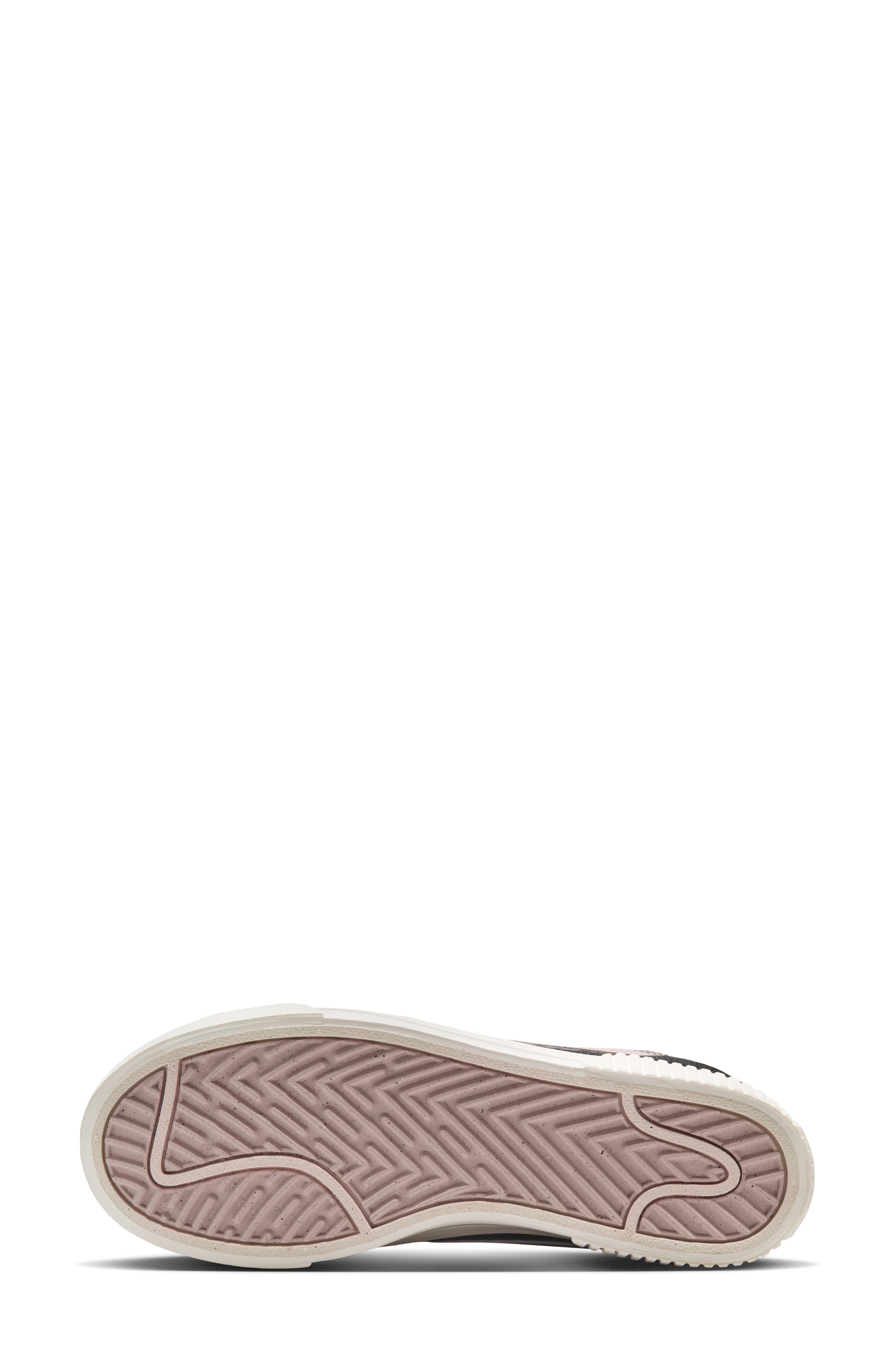 Nike Court Legacy Lift Platform Sneaker, Alternate, color, Black/ Violet/ Sail