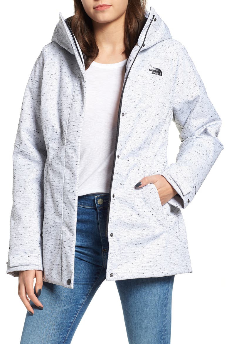 Toastie Coastie Waterproof 550 Fill Power Down Parka, Main, color, TNF WHITE SLUB