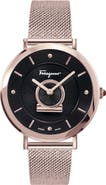 FERRAGAMO Women's Minuetto Stainless Steel Watch, 36mm