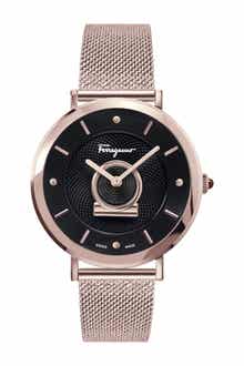 FERRAGAMO Women's Minuetto Stainless Steel Watch, 36mm