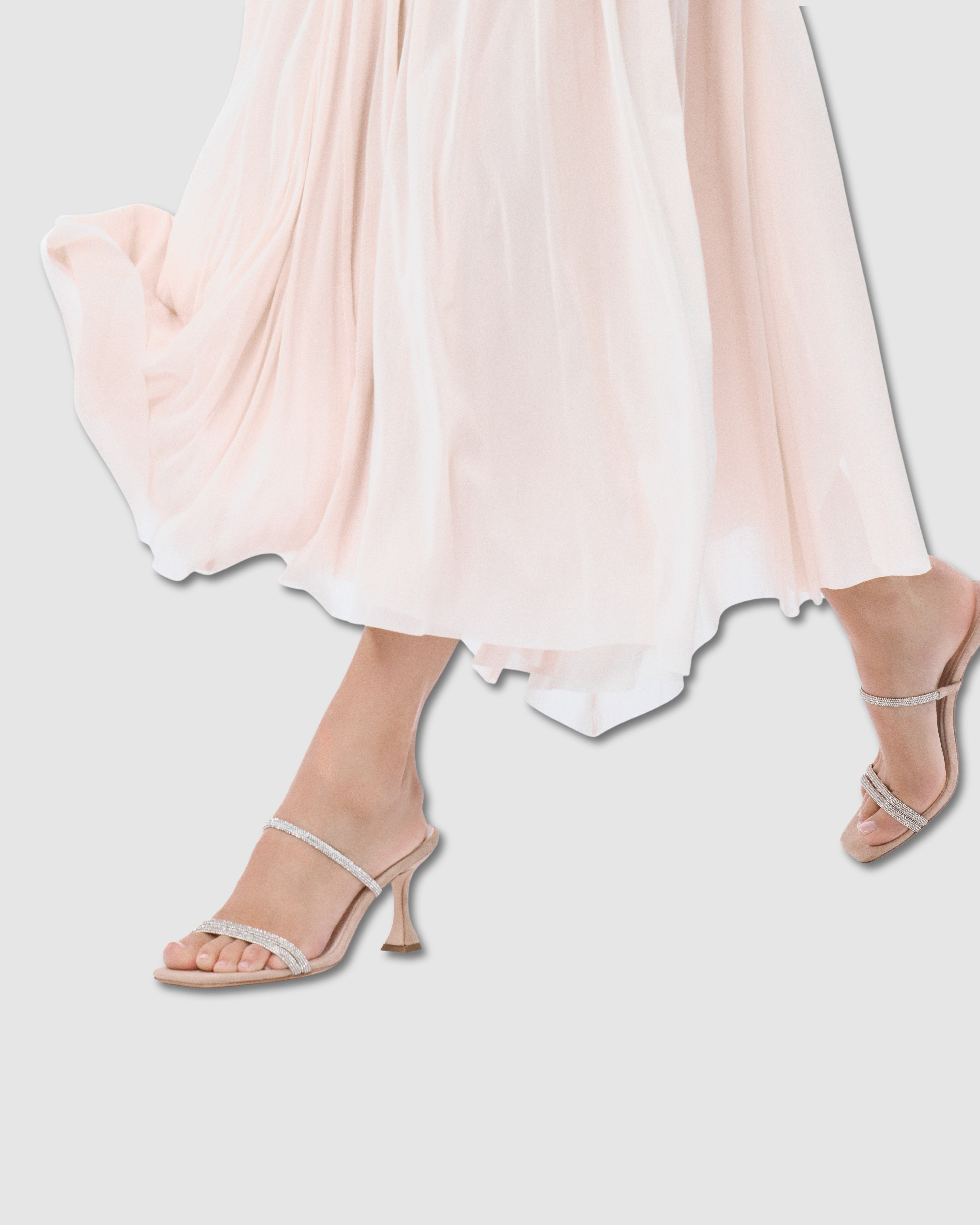 Tokyo Sandal By Diane Perreau, Alternate, color, NUDE