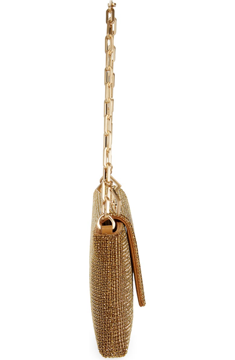 Cult Gaia Mirai Shoulder Bag, Alternate, color, Champagne