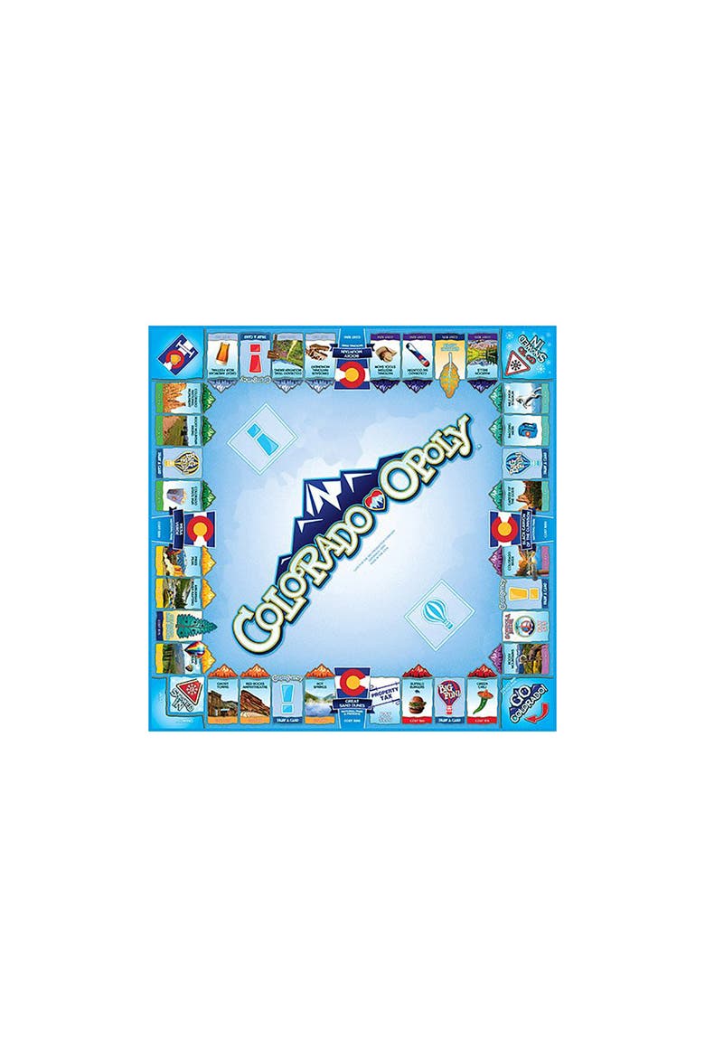 Coloradoopoly Monopoly Board Game, Alternate, color, Multicolored