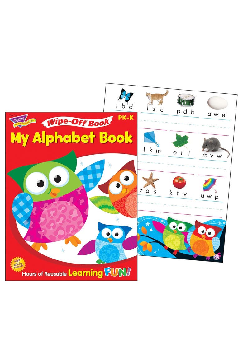 Alphabet Reusable Book & Crayons, Alternate, color, Multicolored