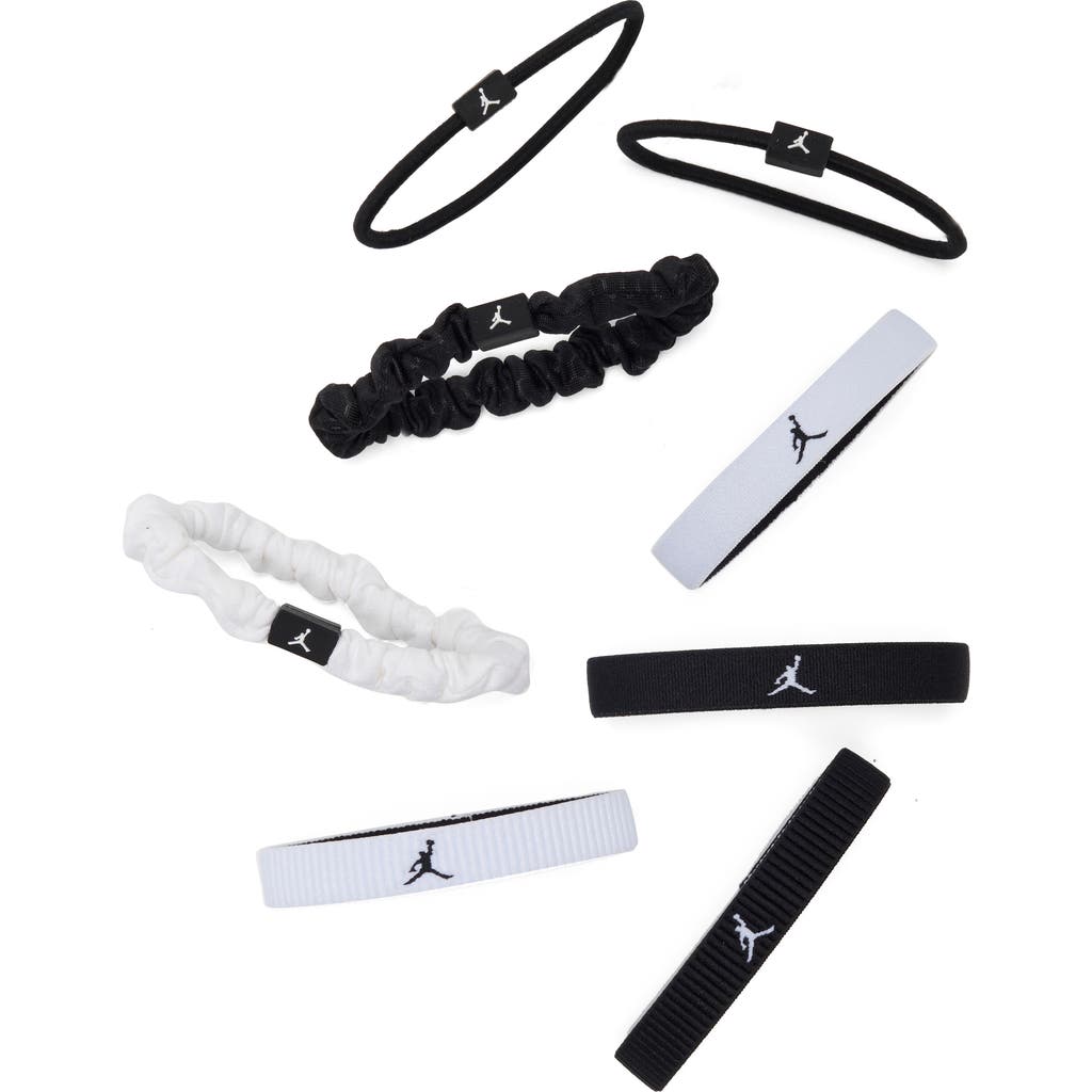 Jordan Sport 8-pack Assorted Ponytail Holders