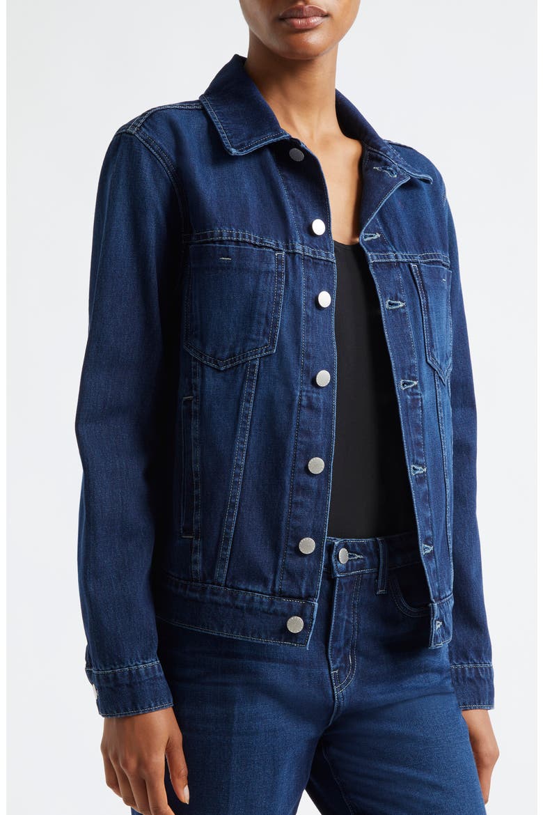 Mack Oversize Denim Jacket, Alternate, color, HARLAN