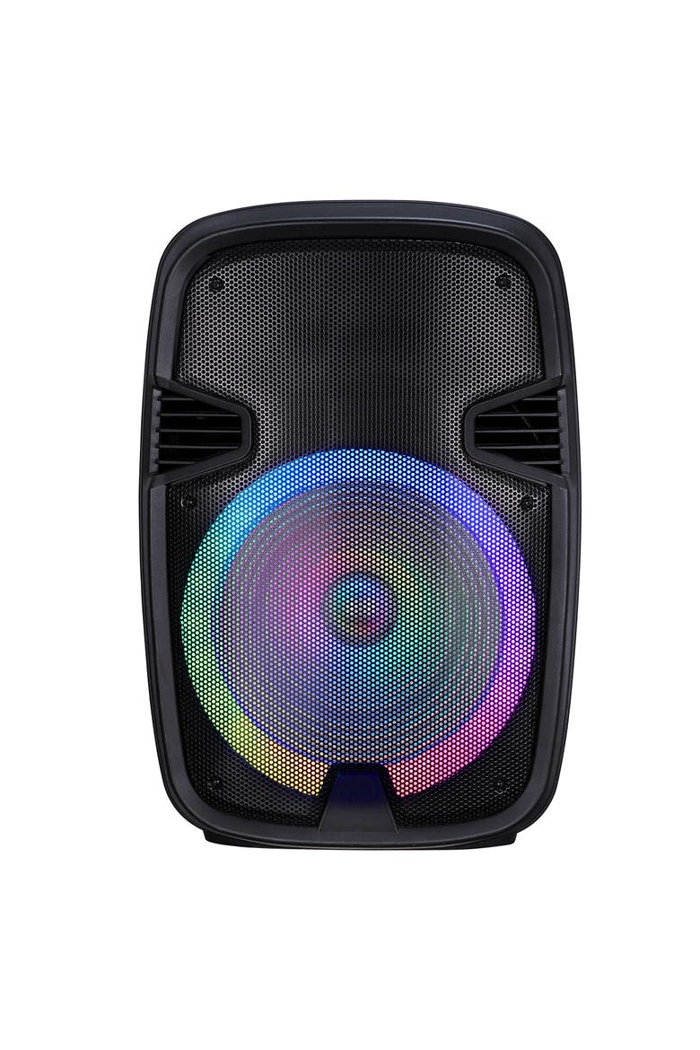 15 Inch Portable Bluetooth Speaker with Tripod Stand, Alternate, color, Black