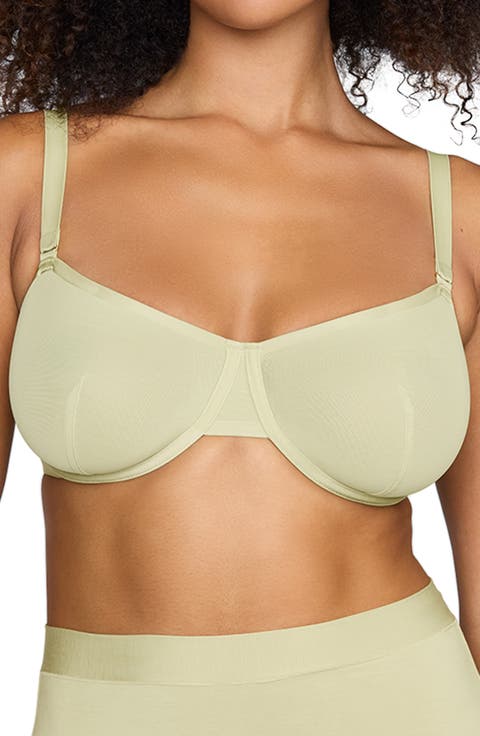 The Balconette Mesh Underwire Bra