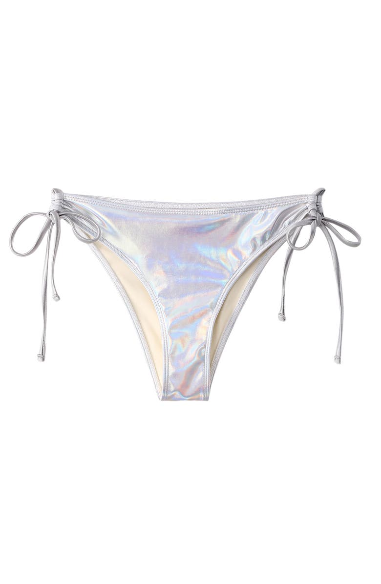 LECHERY<sup>®</sup> Lustrous Side-tie Bikini Bottom, Alternate, color, 