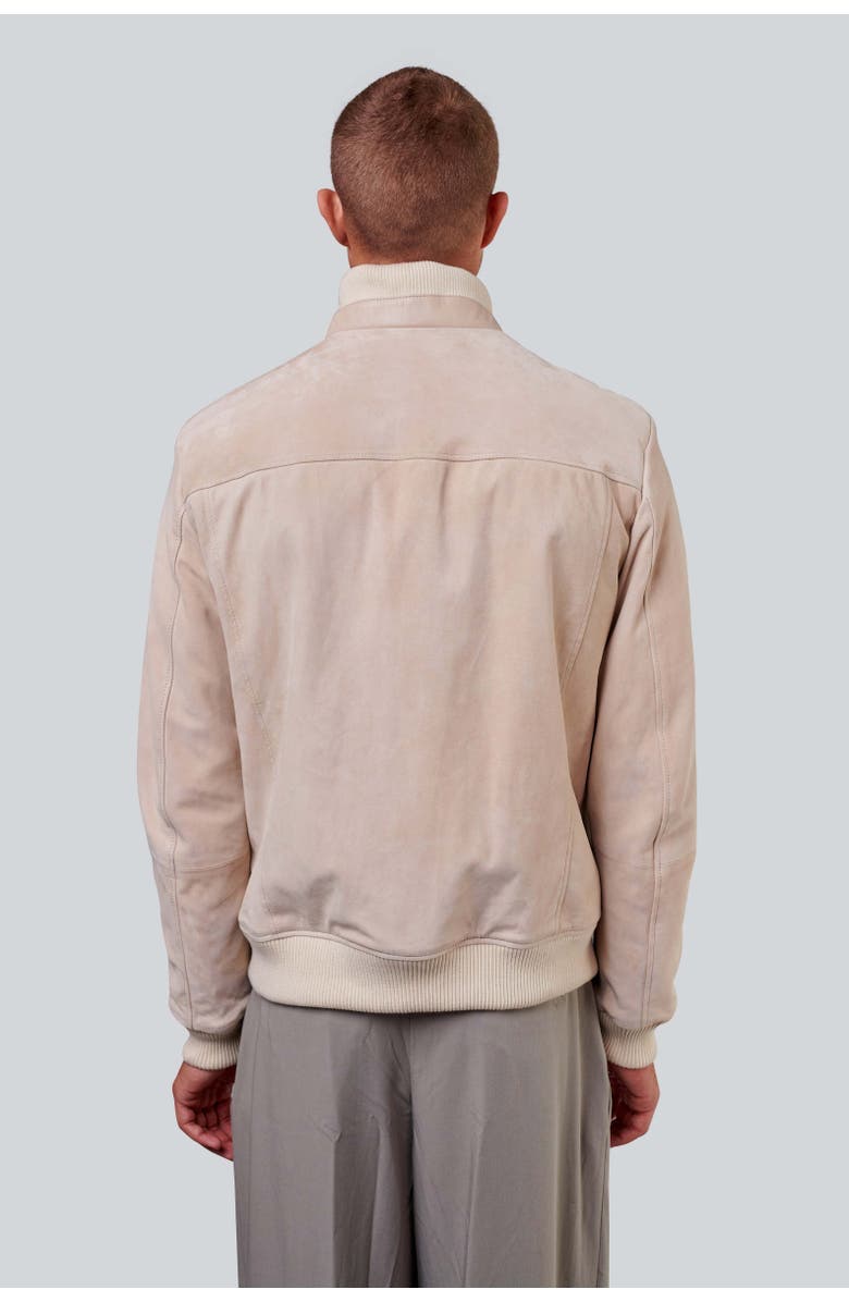 FURNIQ UK Spencer Suede Jacket, Alternate, color, Beige