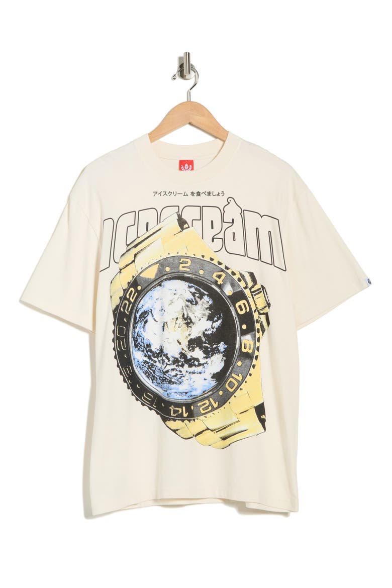 Worldwide Graphic T-Shirt, Alternate, color, ANTIQUE WHITE