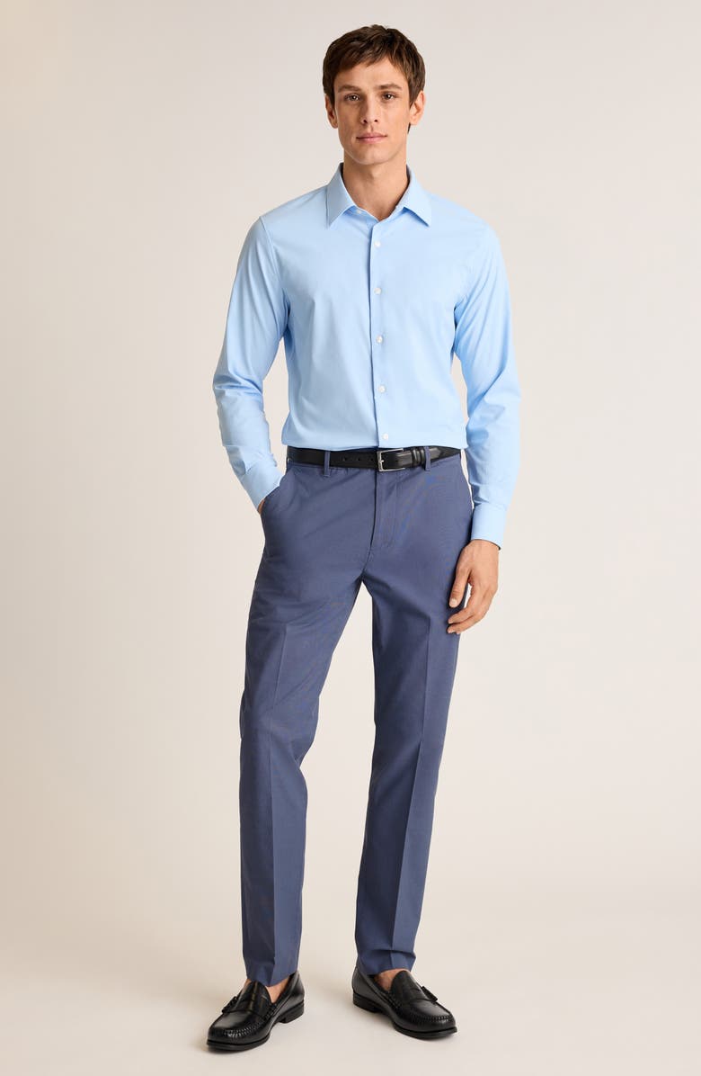 Bonobos Weekday Warrior Stretch Jasper Chino Pants, Alternate, color, Monday Navy Jaspe