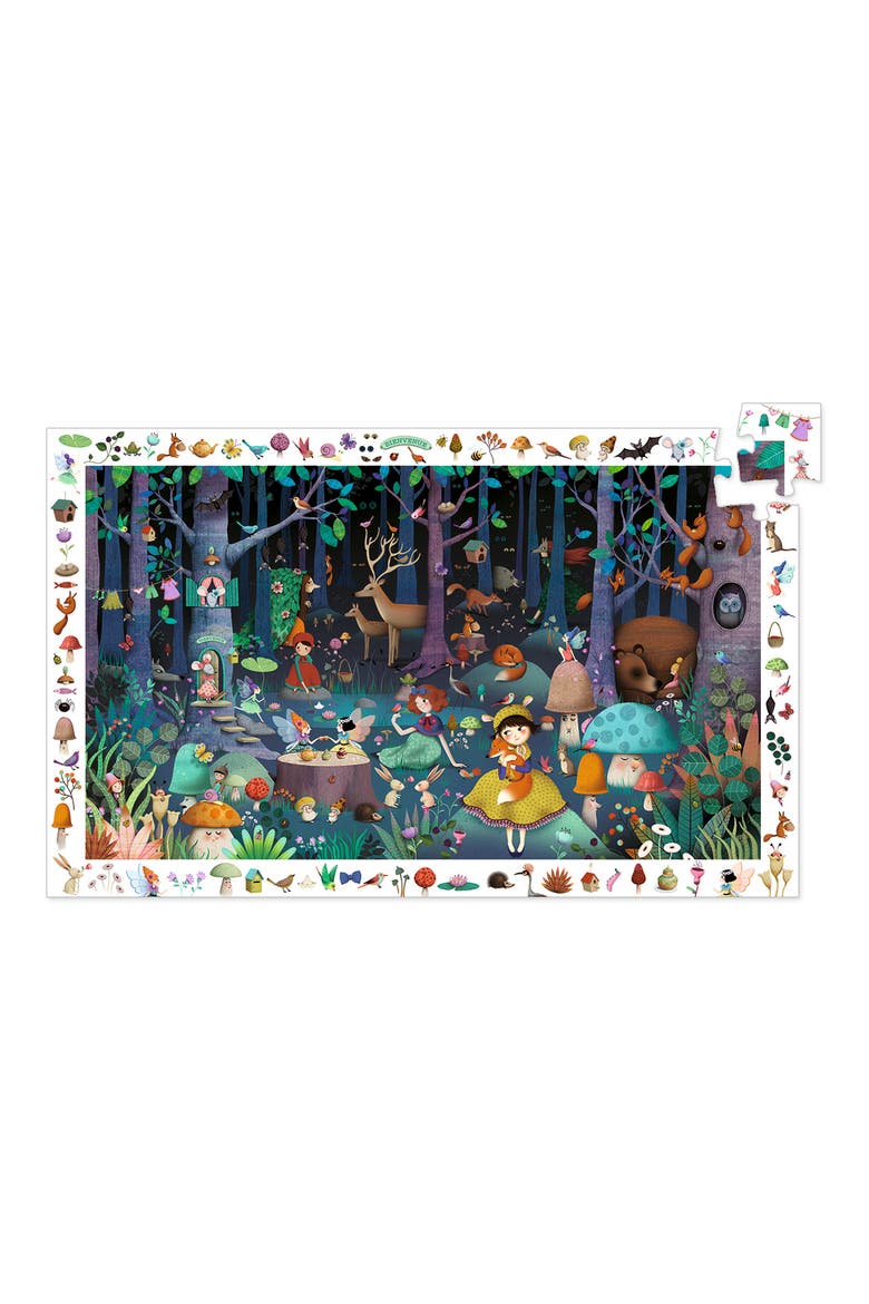 Observation Enchanted Forest 100-Piece Puzzle, Main, color, MULTI