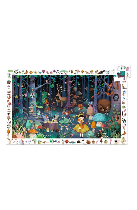 Observation Enchanted Forest 100-Piece Puzzle
