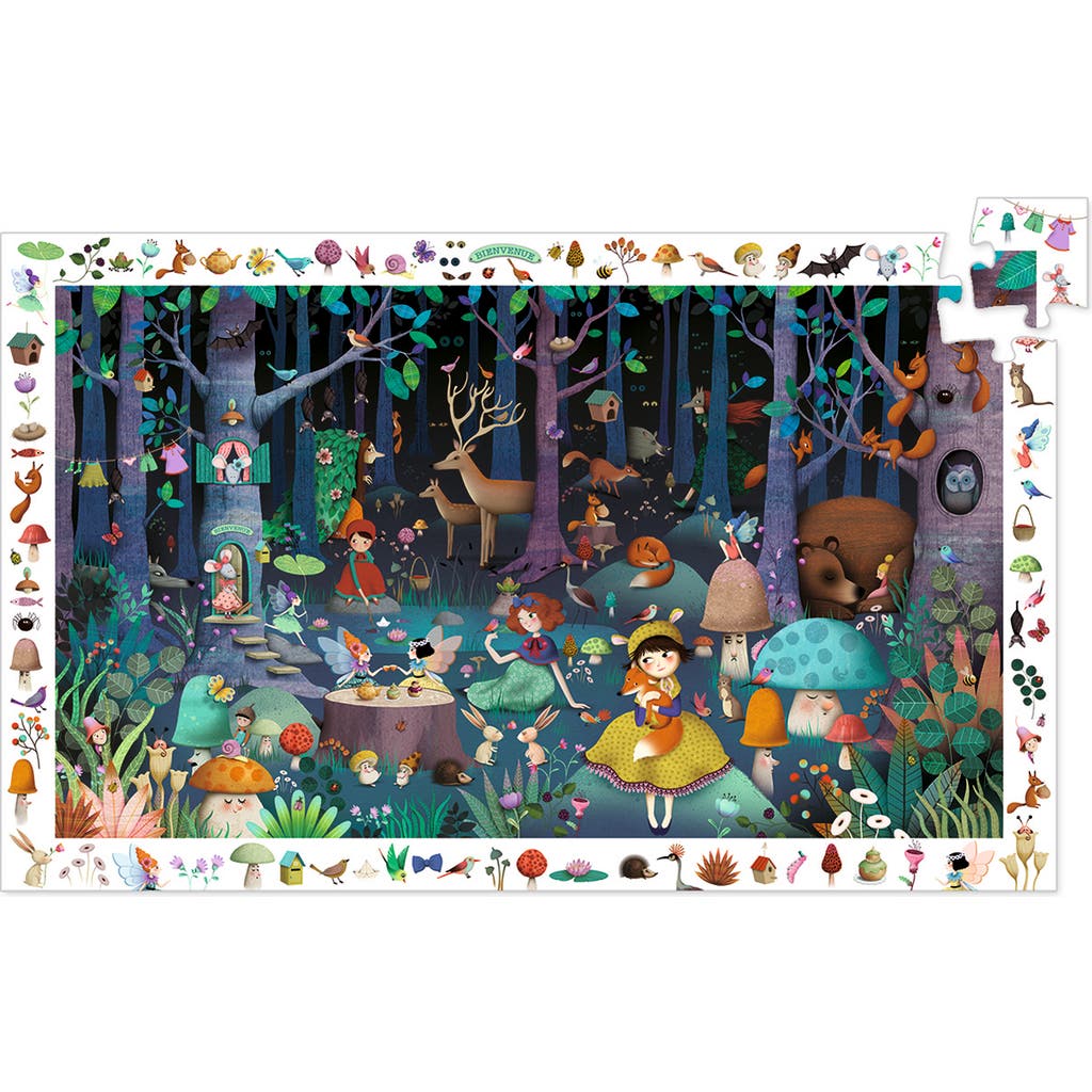 Djeco Observation Enchanted Forest 100-Piece Puzzle in Multi  product