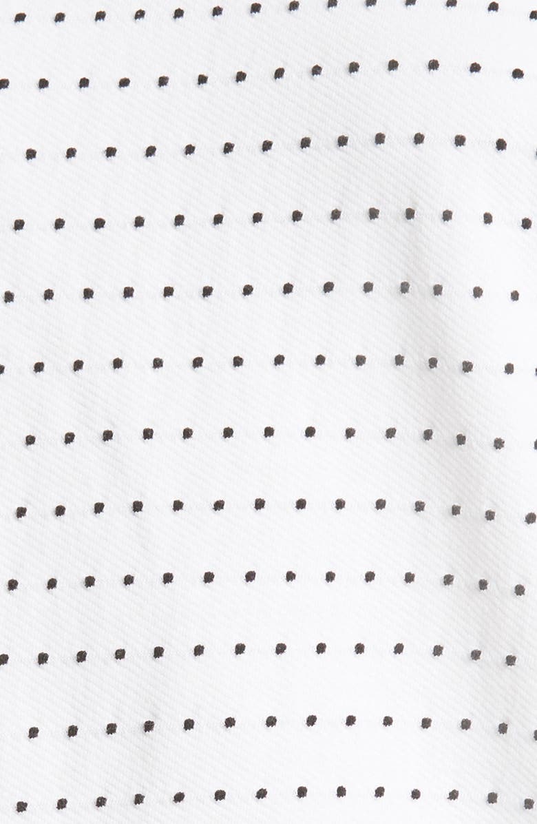 THE GREAT. The Swiss Dot Sweatshirt, Alternate, color,