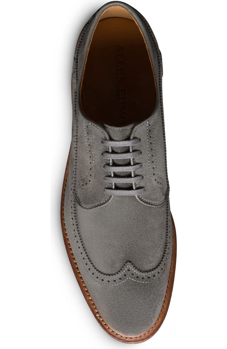 Allen Edmonds Winstonverse Longwing Derby, Alternate, color, Grey