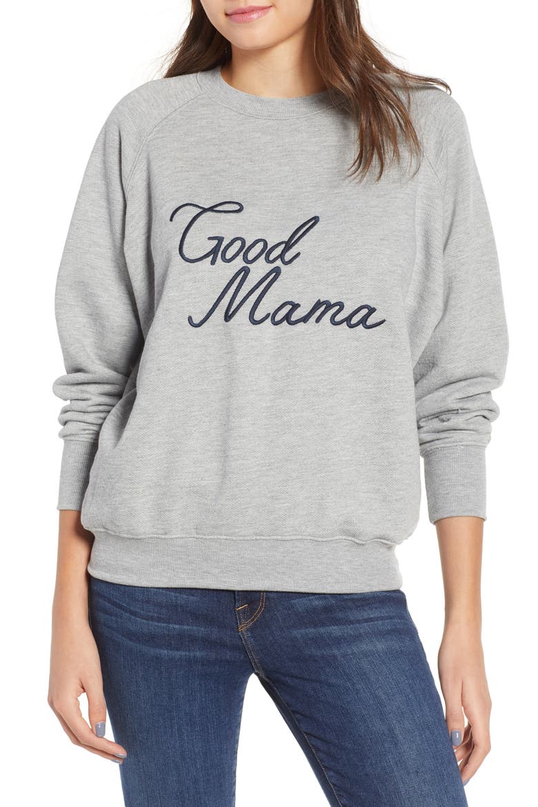 Sweatshirt, Main, color, GOOD MAMA