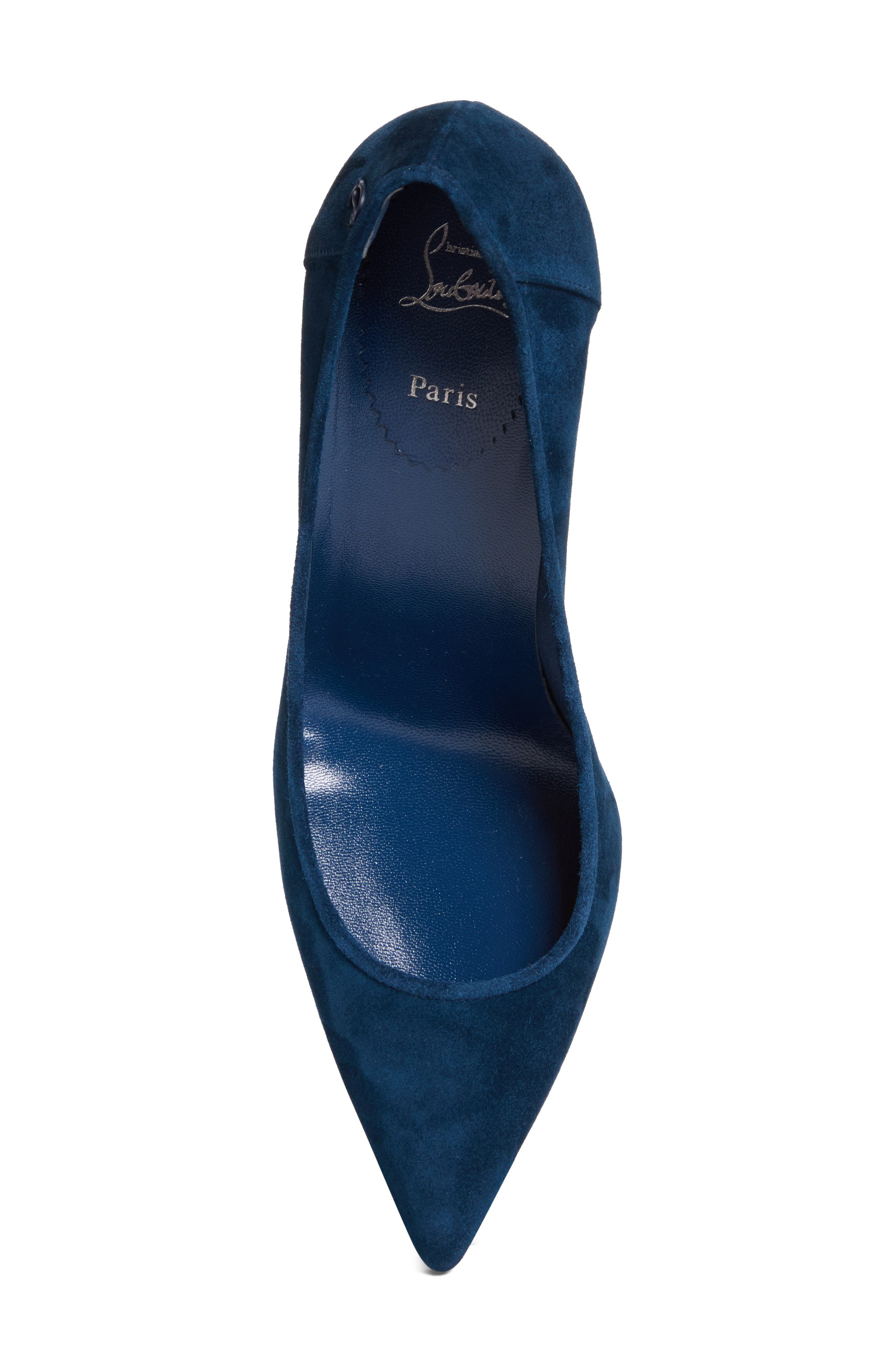 Christian Louboutin Sporty Kate Pointed Toe Pump, Alternate, color, Last Night