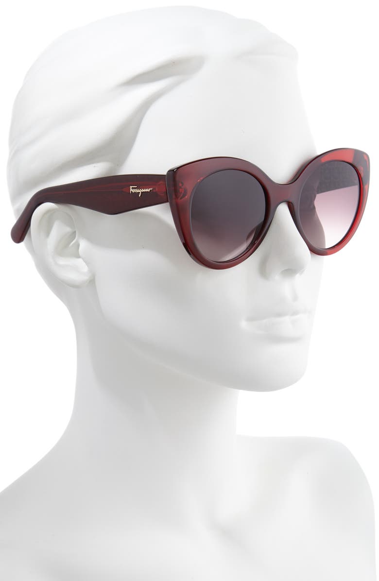 Classic 54mm Gradient Cat Eye Sunglasses