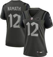 Nike Women's Nike Joe Namath Gotham Green New York Jets 2025 Rivalries Collection Retired Player Game Jersey