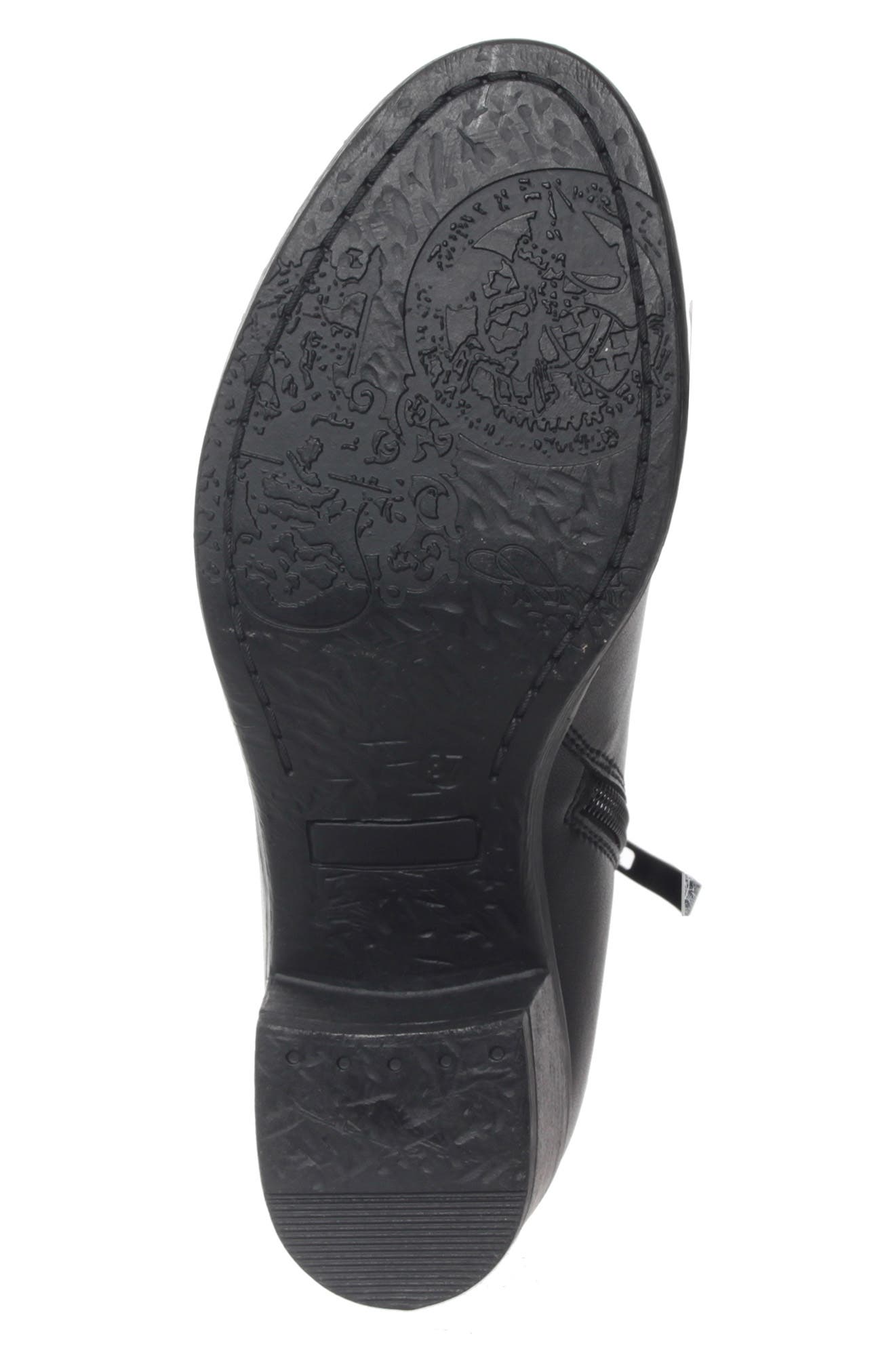 AquaDiva Chelsi Leather Boot, Alternate, color, Black Leather