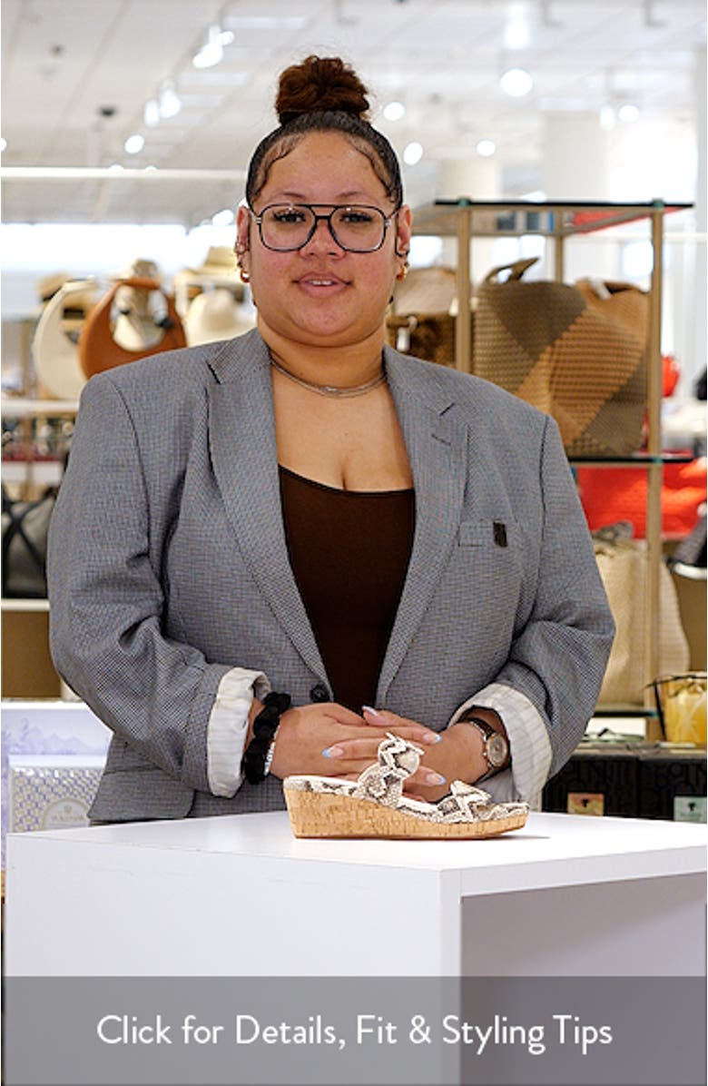 Fira Platform Wedge Slide Sandal, sales video thumbnail