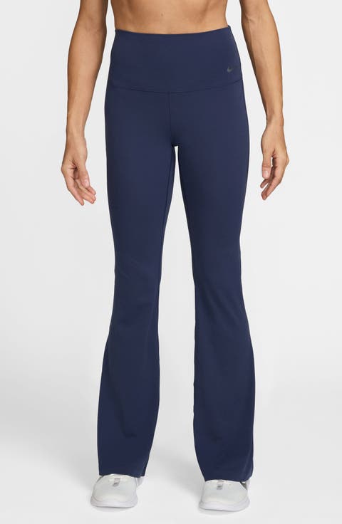 Zenvy High-Waisted Flared Leggings (Regular & Tall)
