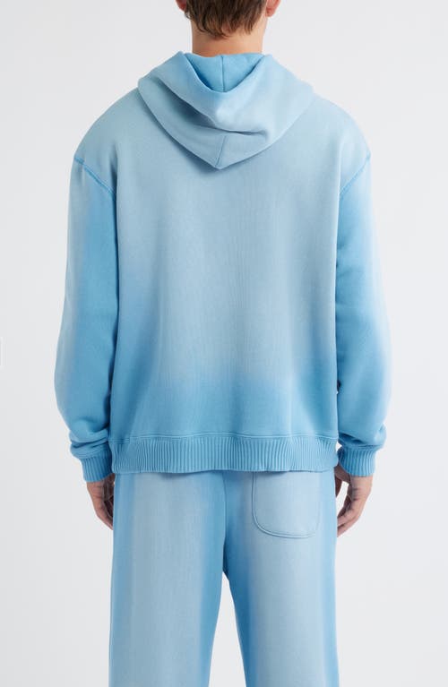 Elwood Core Oversize Organic Cotton Brushed Terry Hoodie In Multi