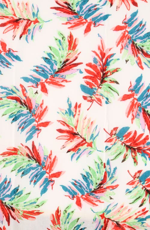 Area Stars Palm Leaf Scarf In Multi