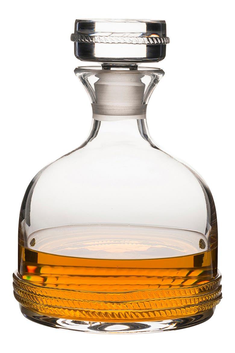Dean Whiskey Glass Decanter, Alternate, color, CLEAR