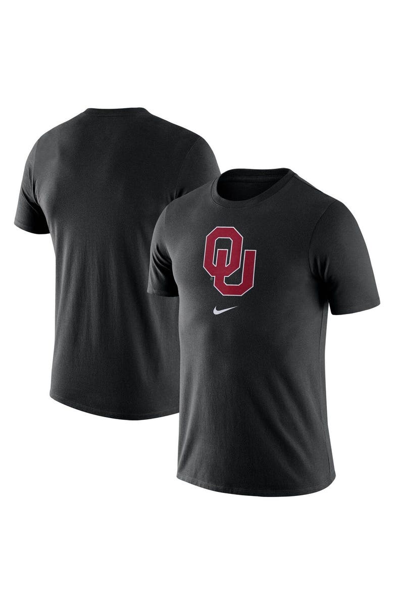 Nike Men's Nike Black Oklahoma Sooners Essential Logo T-Shirt, Main, color,