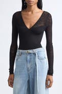 Zimmermann Wool Blend Pointelle Lace Sweater
