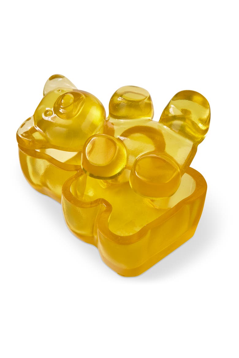 Yellow Gummy Bear Trinket Dish Decorative Tray for Everyday Use, Alternate, color, Yellow