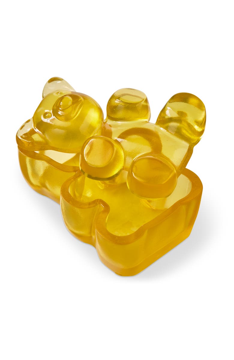 tag Yellow Gummy Bear Trinket Dish Decorative Tray for Everyday Use, Alternate, color, Yellow