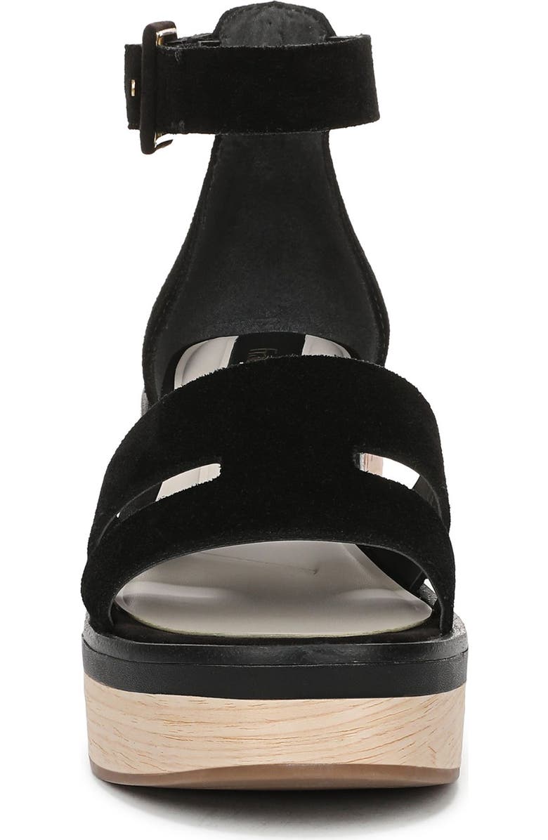 Franco Sarto Madaya Platform Wedge Sandal, Alternate, color, Black