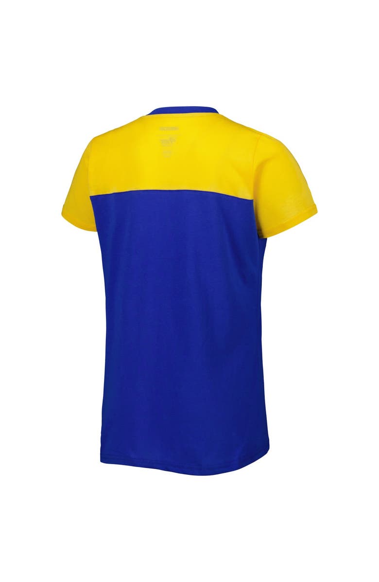 G-III 4HER BY CARL BANKS Women's G-III 4Her by Carl Banks Royal/Yellow Chase Elliott Box Score T-Shirt, Alternate, color, 