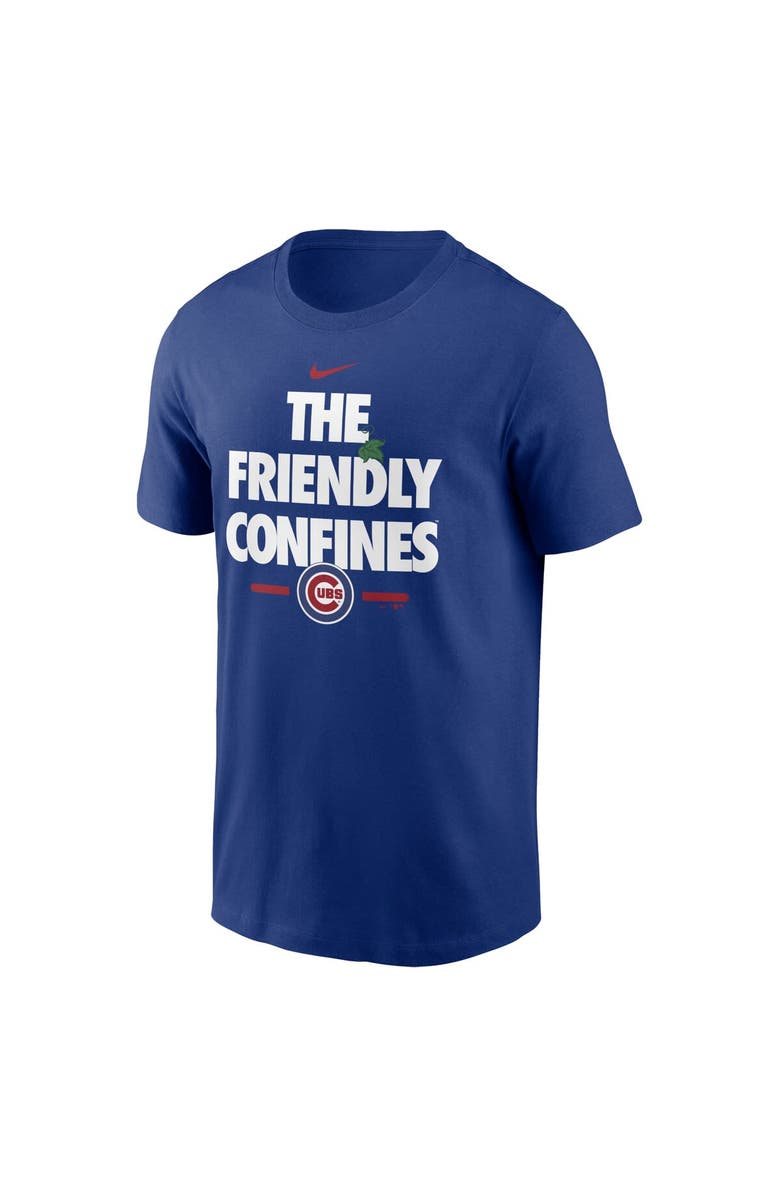 Nike Men's Nike Royal Chicago Cubs The Friendly Confines Local Team T-Shirt, Alternate, color,
