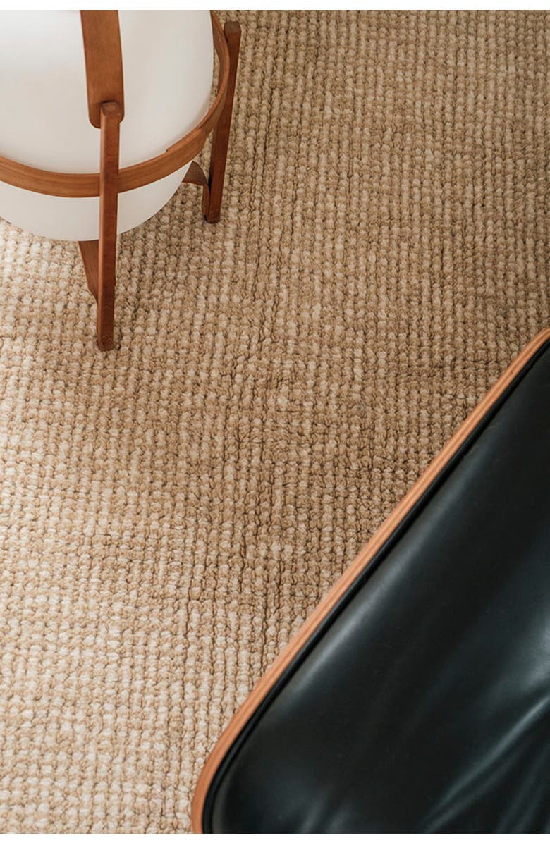 Lorena Canals Wool Runner Rug, Alternate, color, Natural,Sand Stone