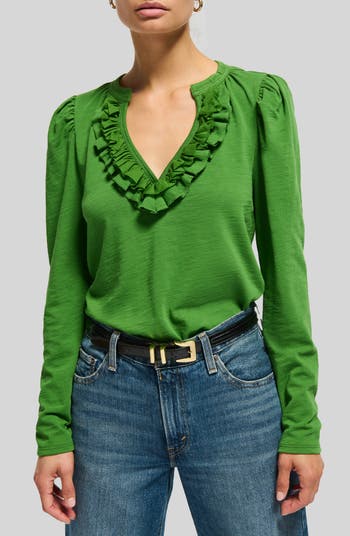 Nation LTD Valita Ruffle Top | Nordstrom