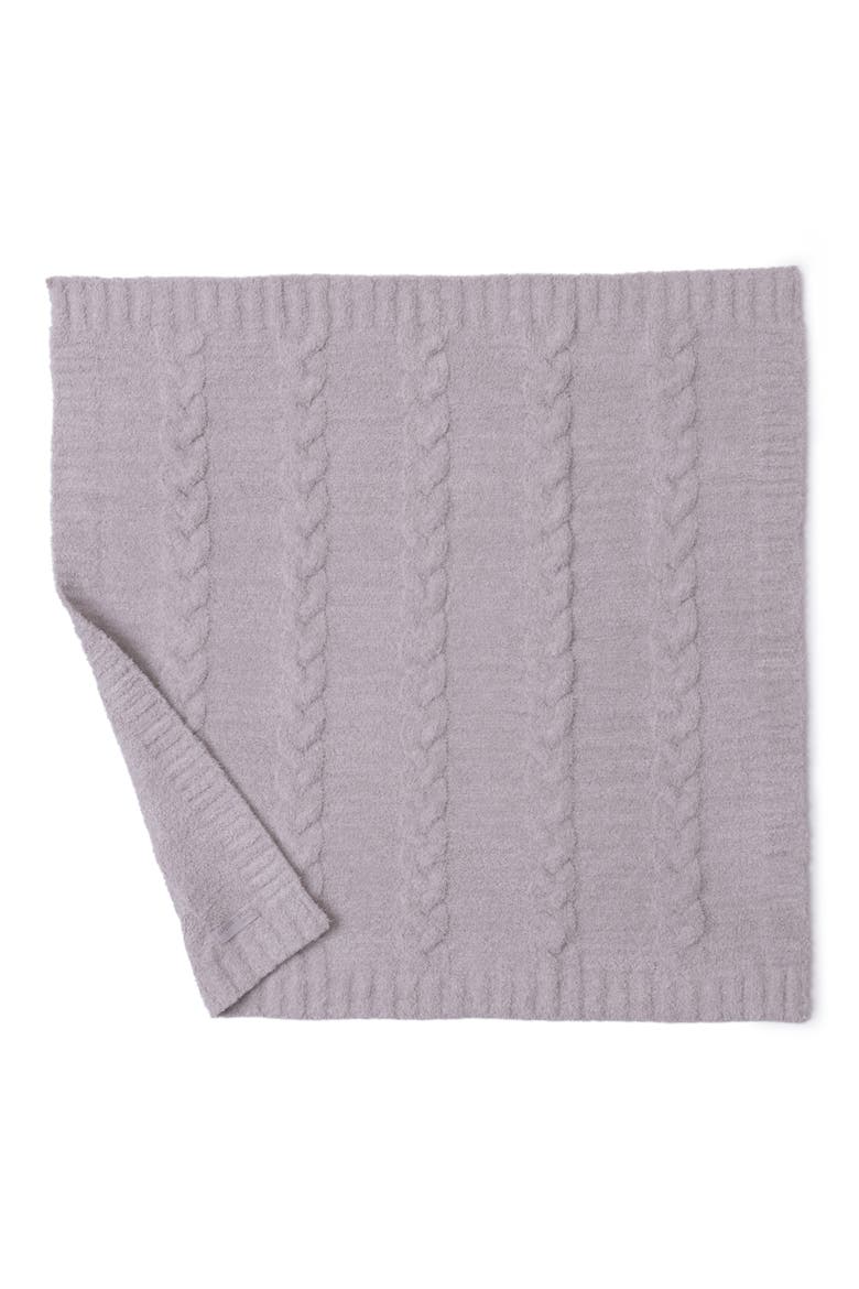 CozyChic® Cable Receiving Blanket, Alternate, color, HE ALMOND-SANDSTONE