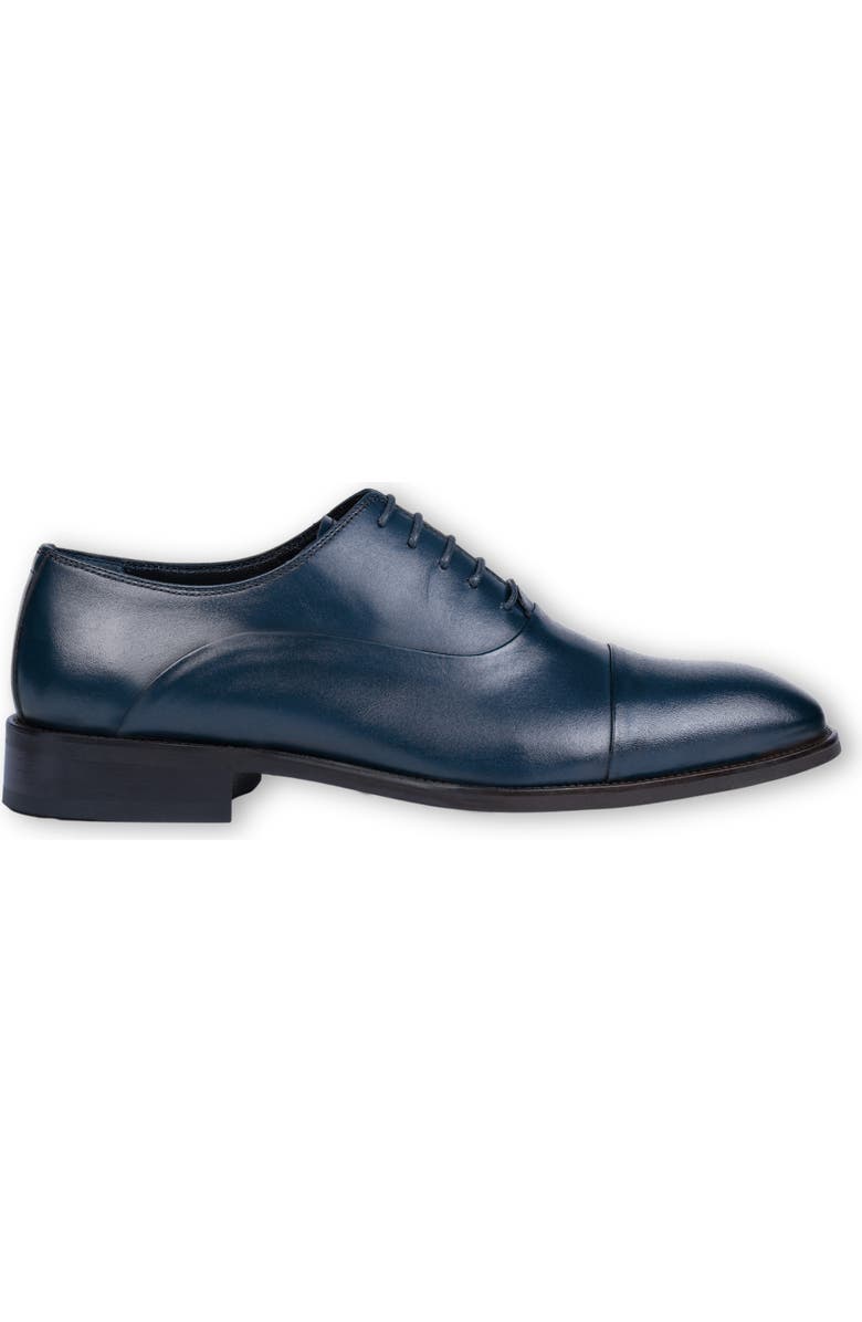 VELLAPAIS Gambo Cap Toe Oxford, Alternate, color, Navy Blue