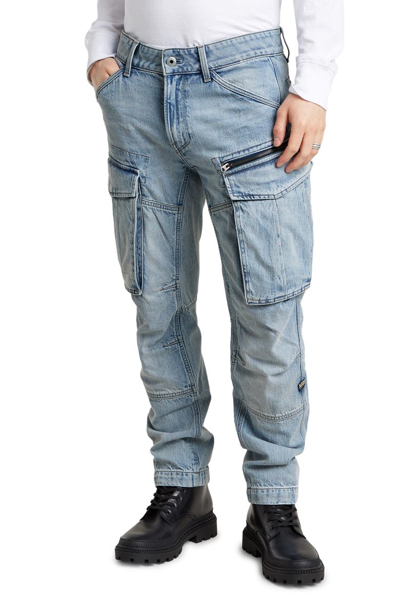 G-STAR Rovic Zip 3D Tapered Fit Cargo Jeans, Main, color, 