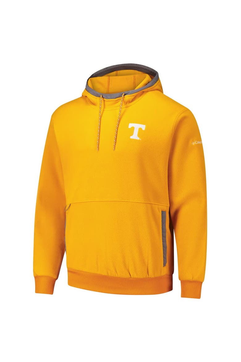 Men's  Columbia  Orange Tennessee Volunteers   Flanker Fleece Pullover Hoodie, Alternate, color, Orange