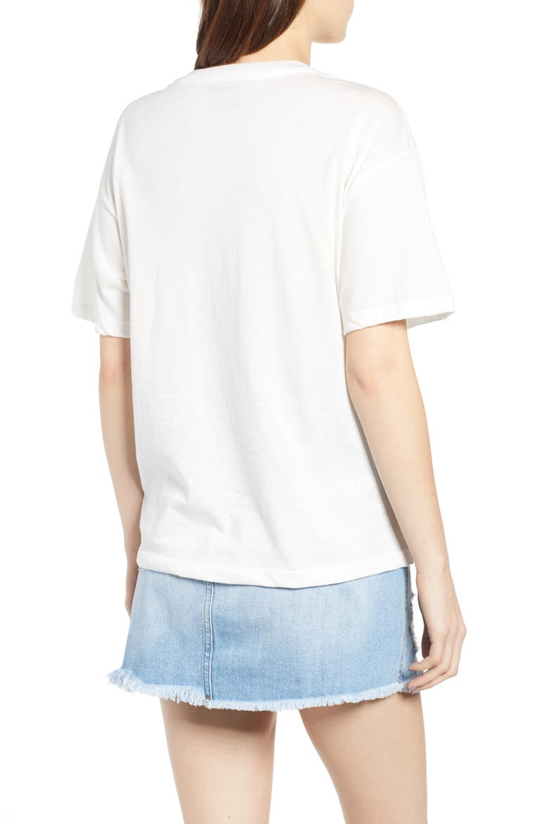 by Daydreamer Tupac Graphic Tee, Alternate, color, WHITE