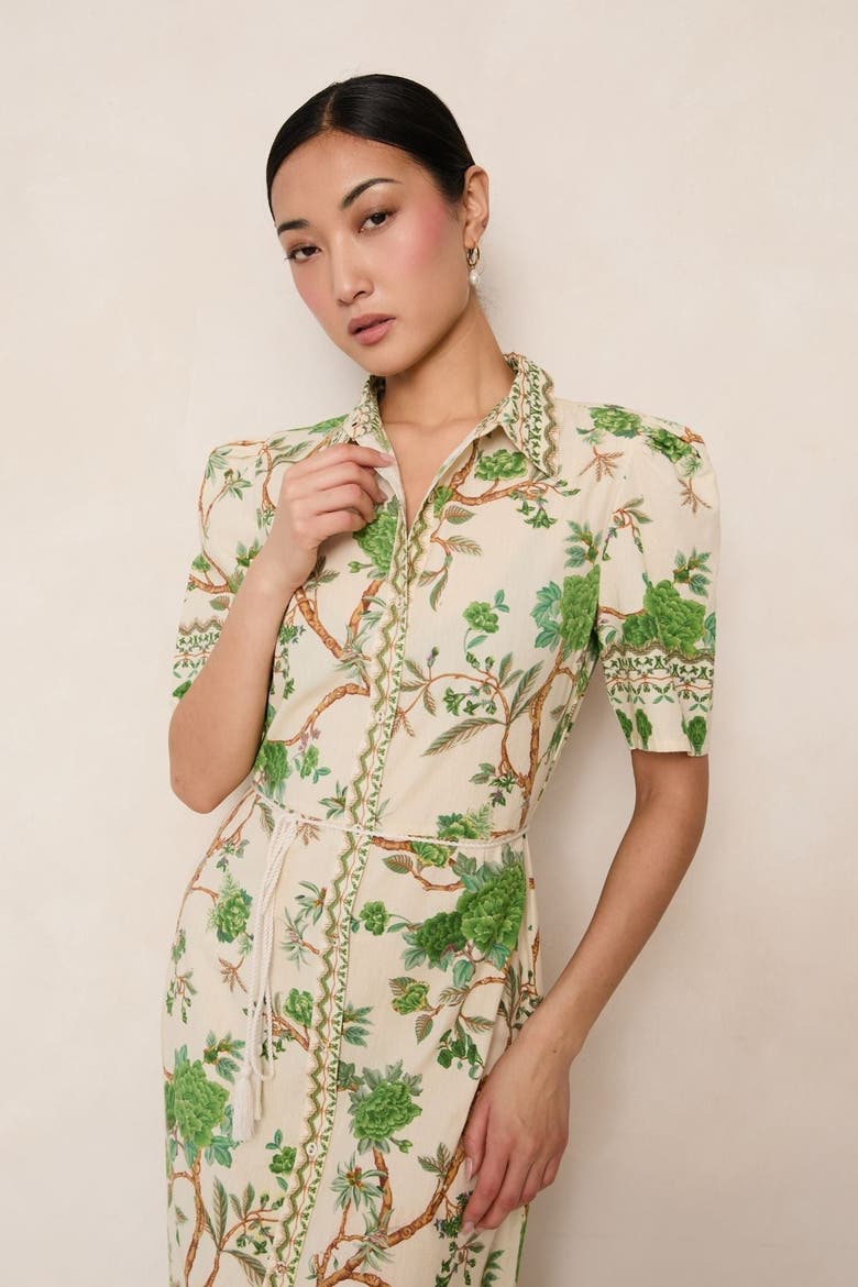 Miranda Green Dress, Alternate, color, Green Tone